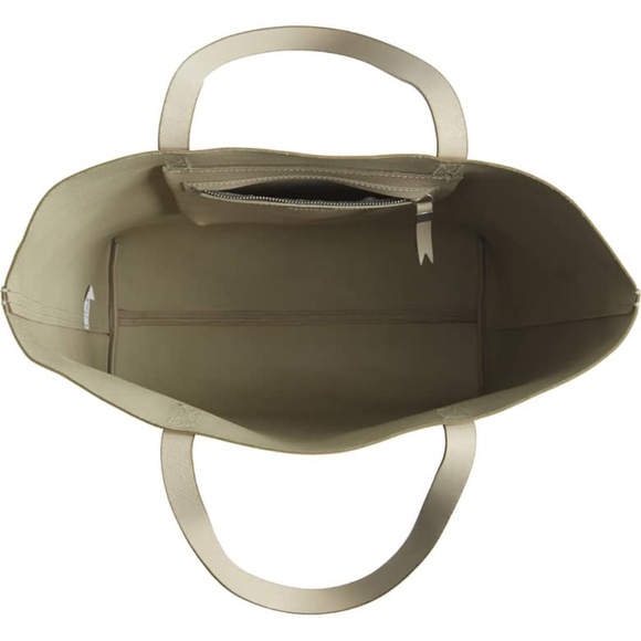 Madewell Transport Leather Tote - Washed Olive - Picture 3 of 8